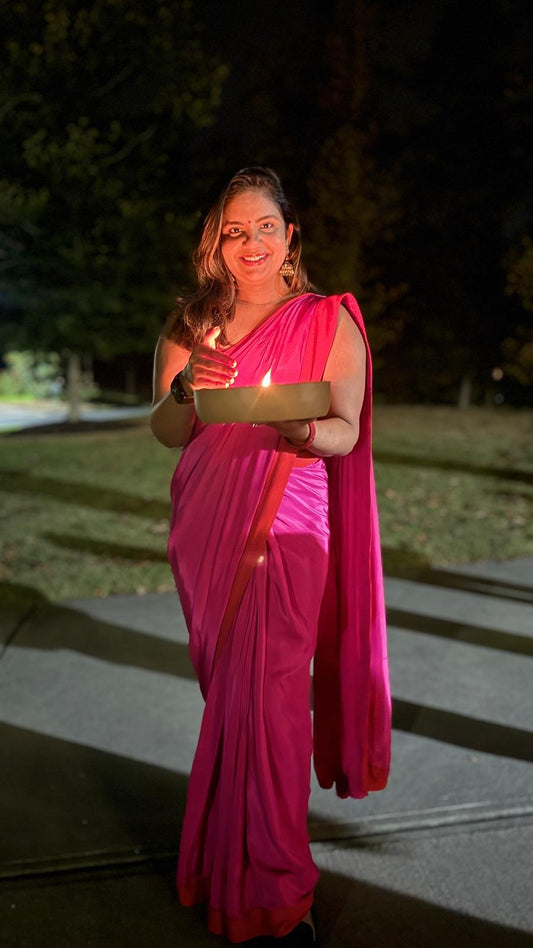 What to Wear for Diwali in the USA: 5 Modern Saree Looks
