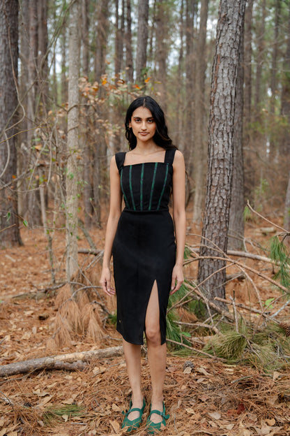 Forest Noir Corset Dress