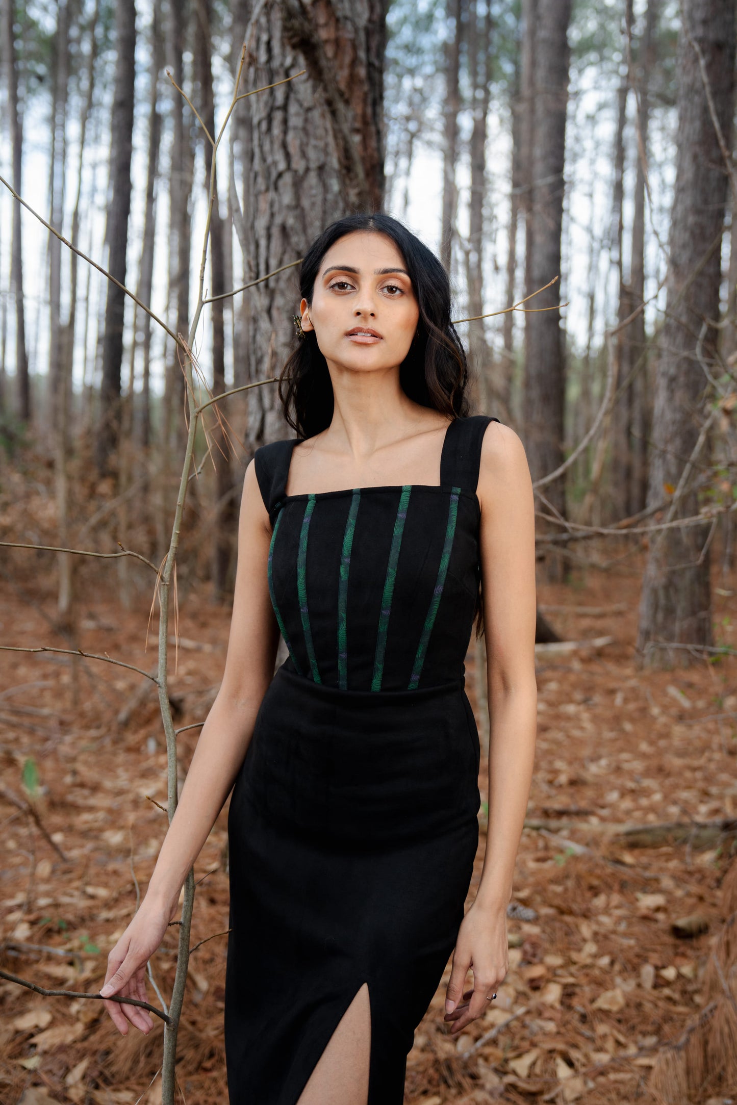 Forest Noir Corset Dress