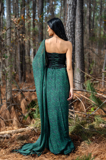 Rooted Canopy Fern Sari