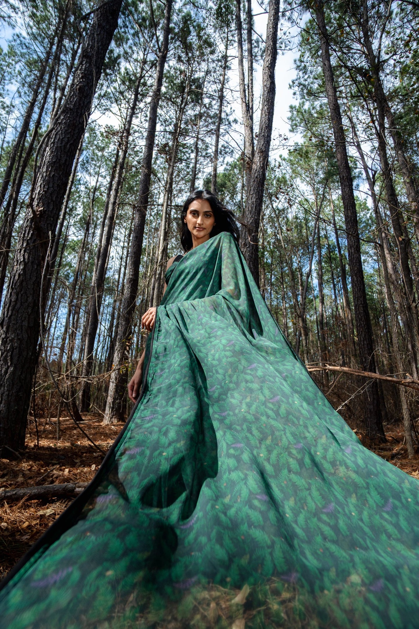 Rooted Canopy Fern Sari
